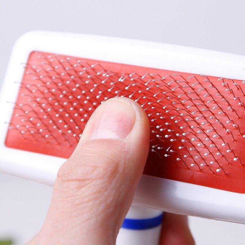 Air Cushion Pin Brush - Gentle Detangling Brush with Protective Head for Dogs - Pets Perfect
