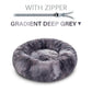 The Snugglepaws Plush Donut Pet Bed: Luxuriously Cozy Haven For Dogs And Cats - Pets Perfect