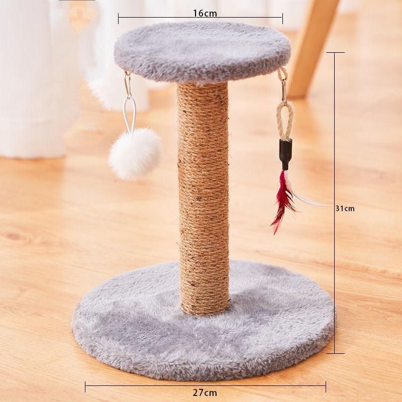Durable Vertical Cat Scratcher - The Ultimate Anti - Scratch Toy For Cats - Pets Perfect