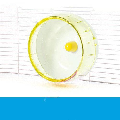 Silent Hamster Exercise Wheel - Safe Rounded Design for Hamsters & Small Pets - Pets Perfect
