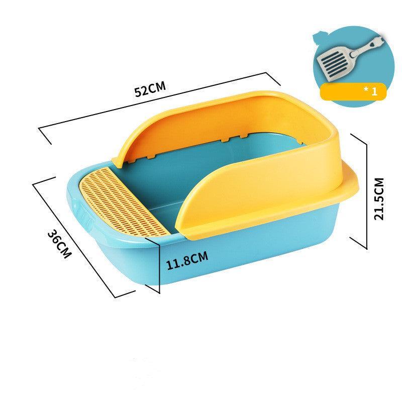 Fully Enclosed Cat Litter Box - The Ultimate Cat Kennel - Pets Perfect