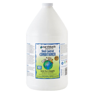 Earthbath Dog Shed Control Conditioner - Green Tea & Awapuhi 1 Gallon