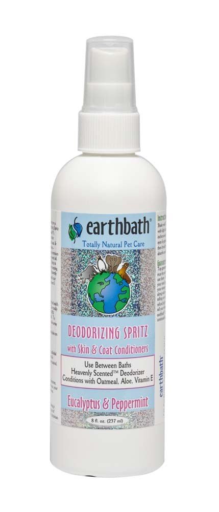 Earthbath Stress Relief Spritz for Dogs, Eucalyptus & Peppermint 8 oz