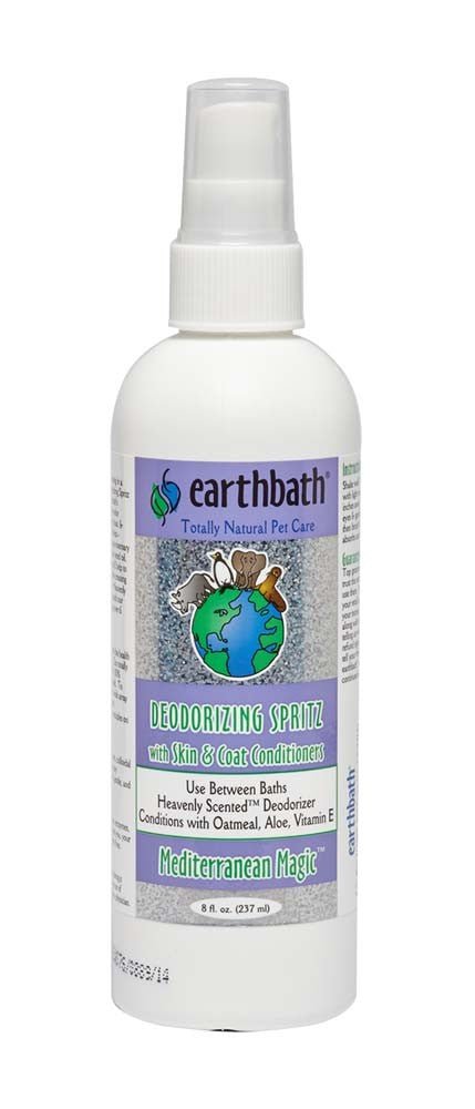 Earthbath 3 - IN - 1 Deodorizing Spritz for Dogs, Mediterranean Magic 1ea/8 oz - Pets Perfect