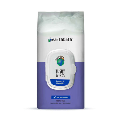Earthbath Tushy Wipes, Rosemary & Chamomile 72 ct