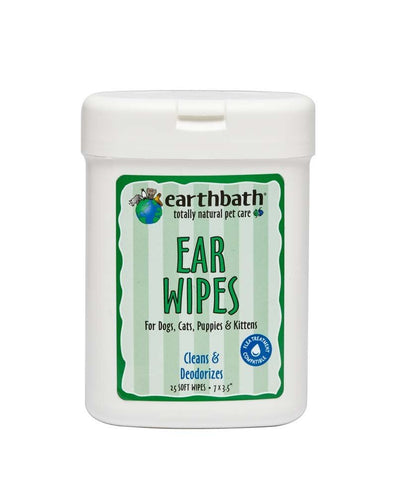 Earthbath Ear Wipes Counter Display 25 ct
