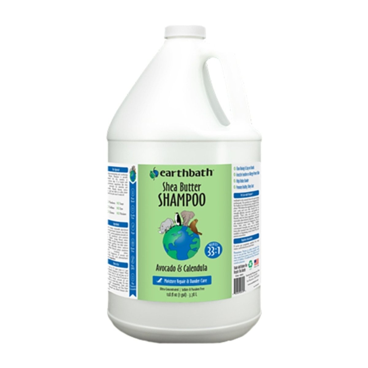 Earthbath Dog Shea Butter Shampoo - Avocado & Calendula 1 Gallon - Pets Perfect