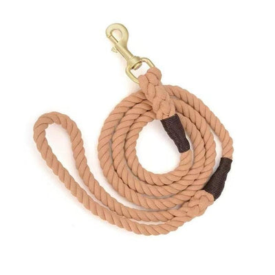 Dog Rope Dog Leash - Golden Silk