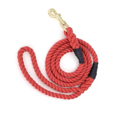 Dog Rope Dog Leash - Cranberry