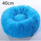 Cozy Haven: Luxurious Round Pet Bed For Winter Comfort - Pets Perfect