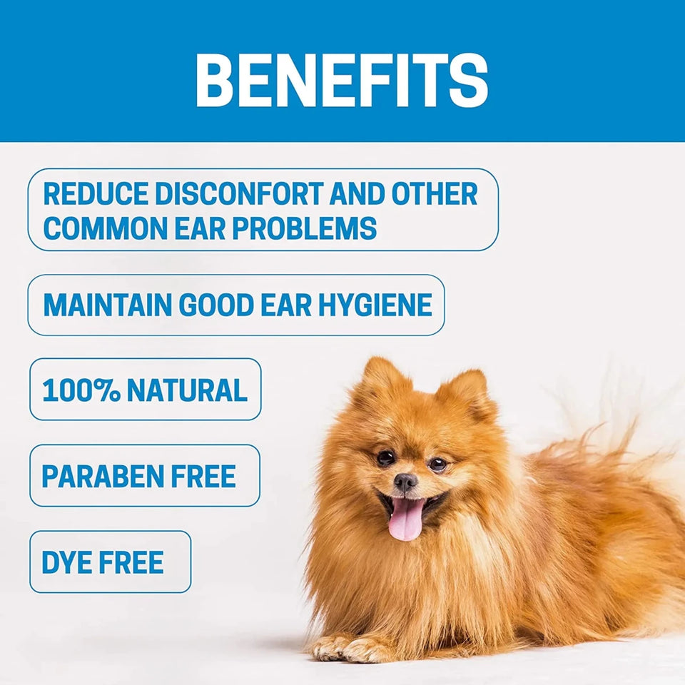 All-Natural Dog Ear Cleaner 8 oz - Pets Perfect