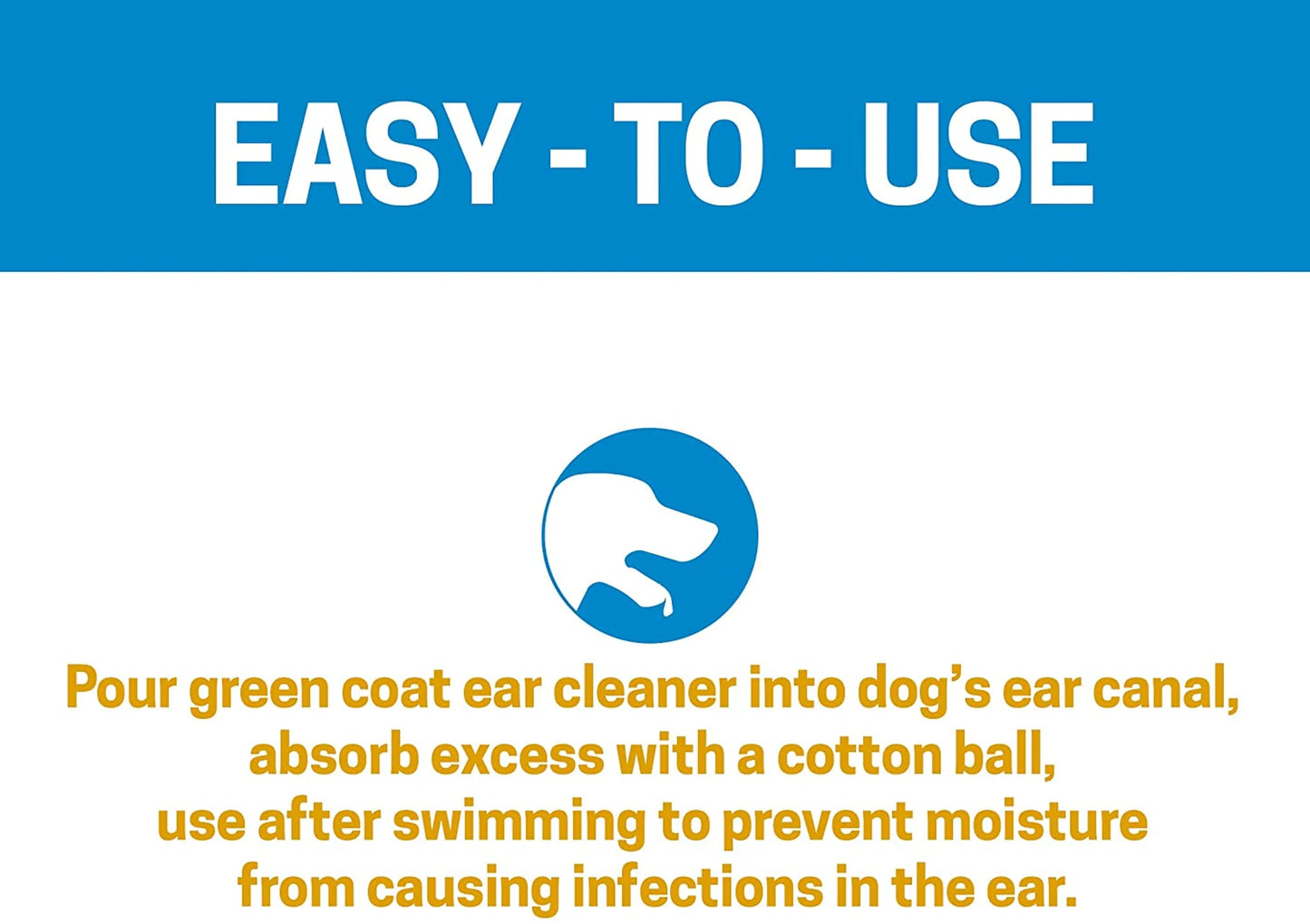 All - Natural Dog Ear Cleaner 8 oz - Pets Perfect