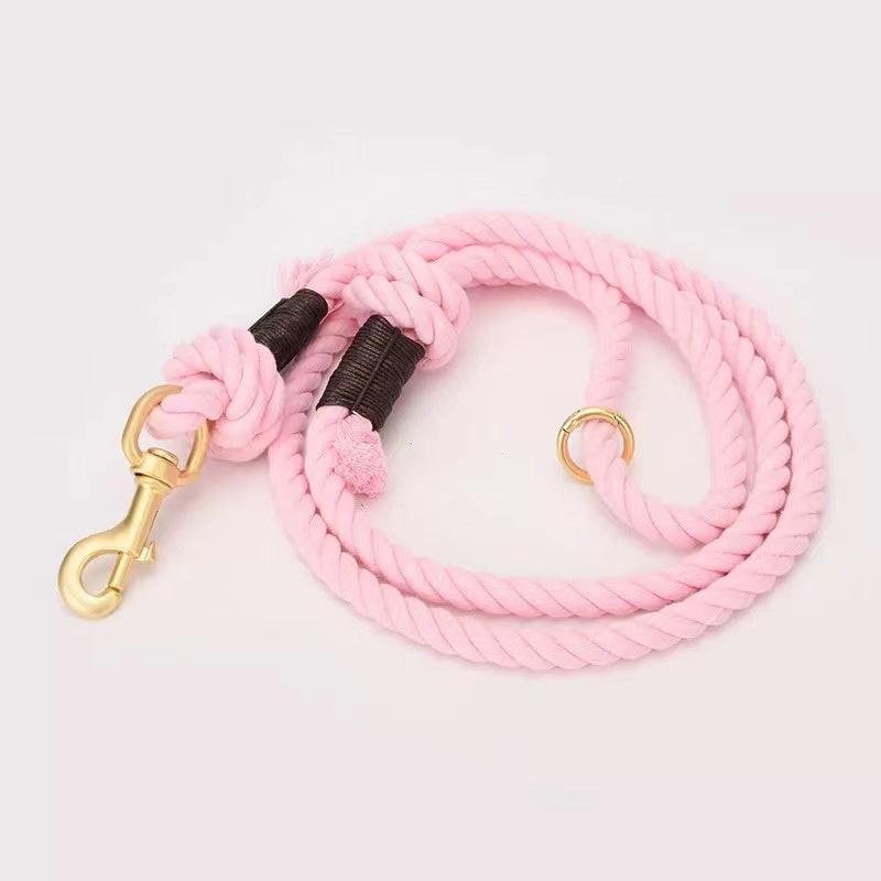 Dog Rope Dog Leash - Donut Pink, view 2