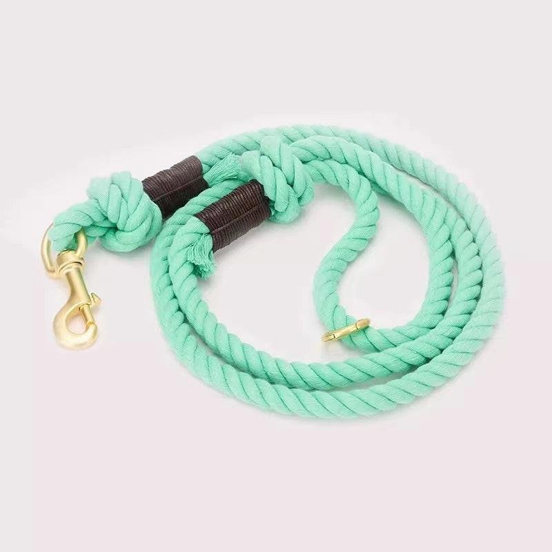 Dog Rope Dog Leash - Teal, view 5