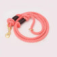 Dog Rope Leash - Coral Pink - Pets Perfect