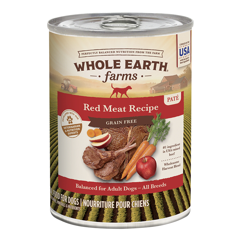 Earth Farms Dog Grain-Free Red Meat 12.7 oz. 12 ct