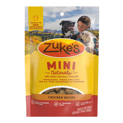 Zuke's Dog Mini Naturals Chicken Recipe Treats 6oz.