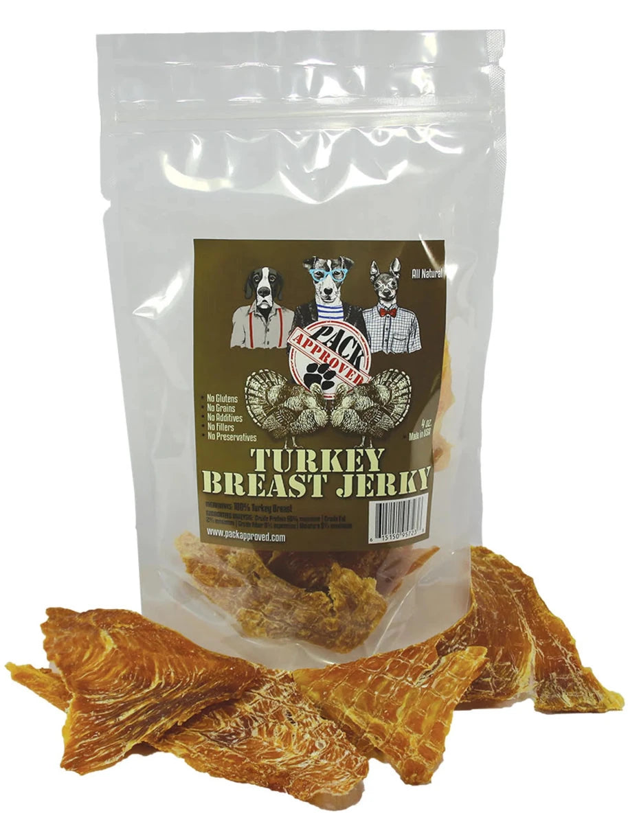 Turkey Breast Jerky - 4 oz - Pets Perfect