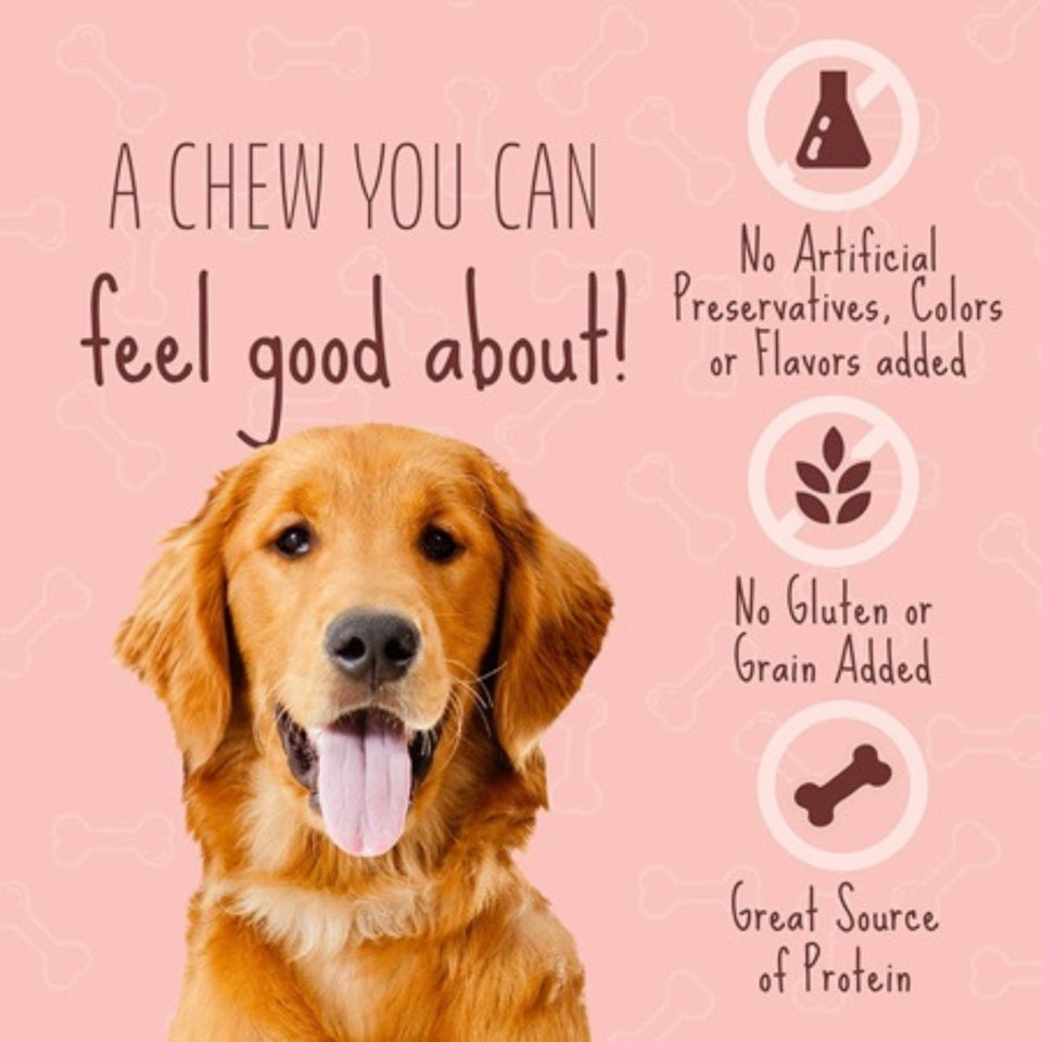 Better Belly, Long Lasting Triple Flavor Rawhide Wings Dog Chew, 10 ct, view 4