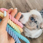 Dog Rope Leash and Collar Set - Macaron - Pets Perfect