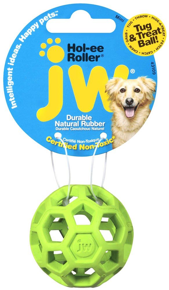 JW Pet Hol - ee Roller Dog Toy Assorted 1ea/Mini - Pets Perfect