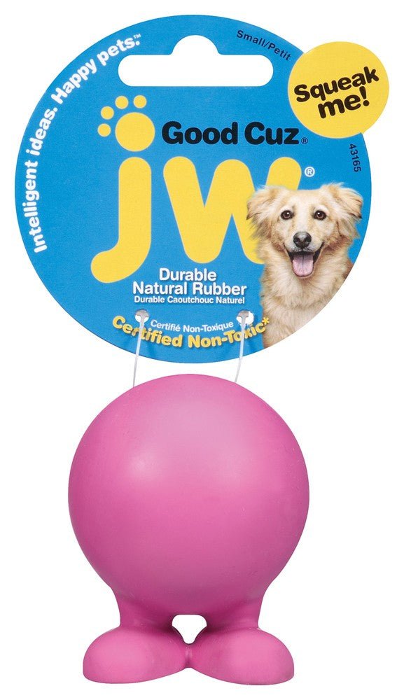 JW Pet Good Cuz Dog Toy Assorted 1ea/SM - Pets Perfect