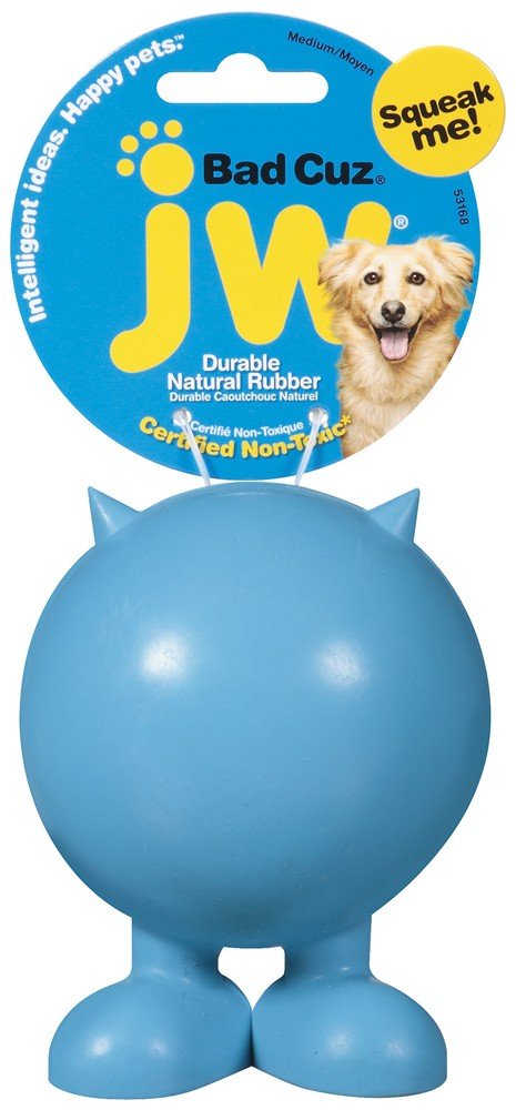 JW Pet Bad Cuz Dog Toy Assorted 1ea/MD - Pets Perfect