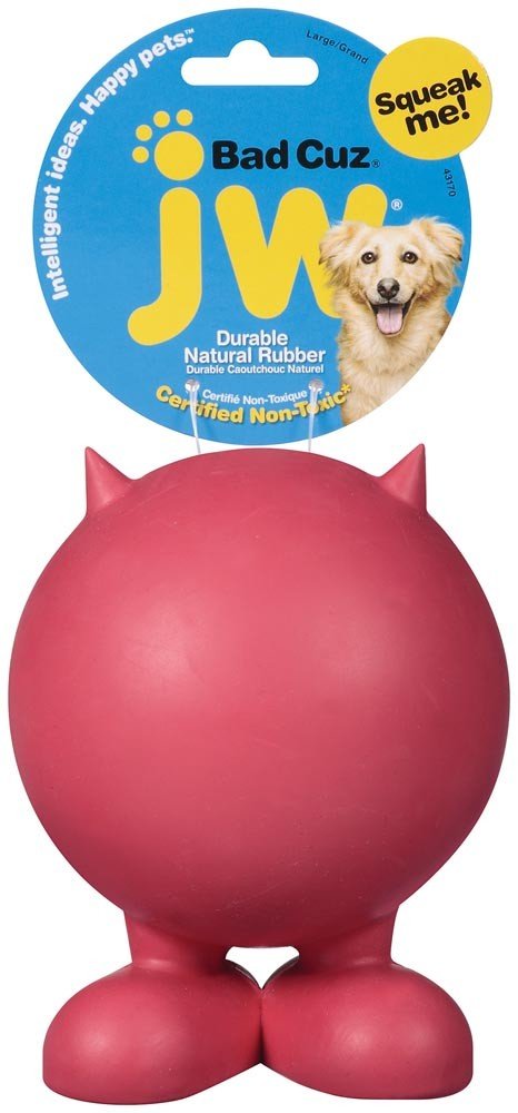 JW Pet Bad Cuz Dog Toy Assorted 1ea/LG - Pets Perfect