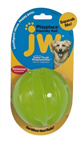 JW Pet PlayPlace Dog Toy Squeaky Ball Assorted 1ea/SM - Pets Perfect