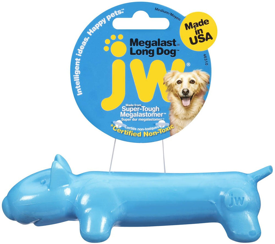 JW Pet MegaLast Long Dog, Dog Toy Assorted Medium