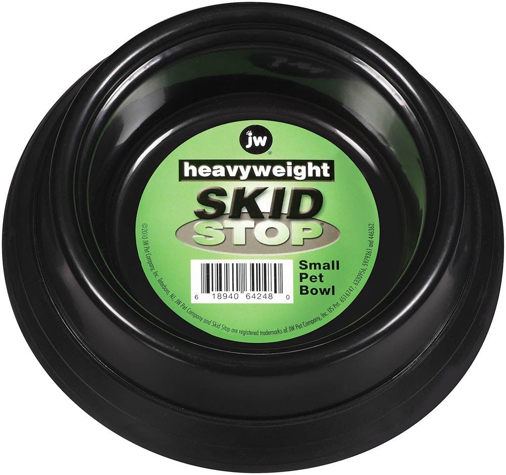 JW Pet Skid Stop Heavyweight Dog Bowl Assorted 1ea/SM - Pets Perfect