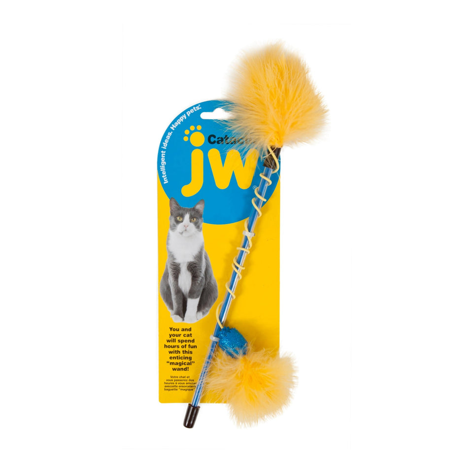 JW Pet Cataction Feather Wand Cat Toy