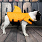 Shark Fin Dog Life Vest - Summer Safety Flotation Jacket for Dogs - Pets Perfect
