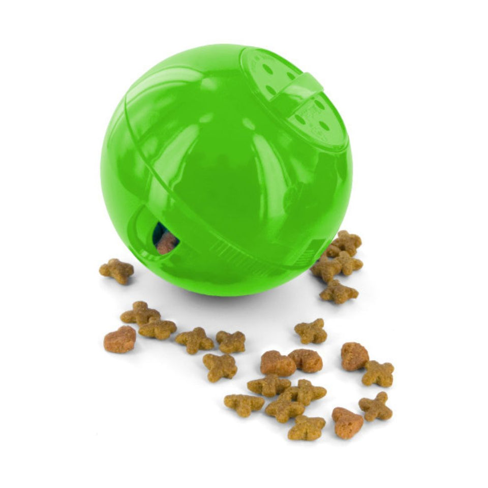 PetSafe SlimCat Food Dispenser Cat Toy Green