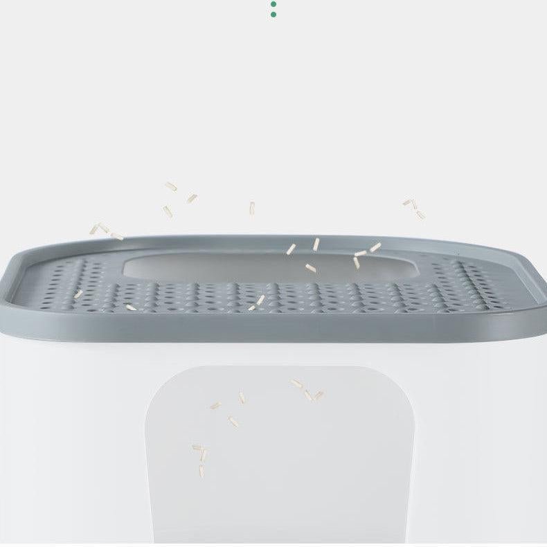 Splashguard Cat Litter Basin - Stylish And Practical Closed Design - Pets Perfect
