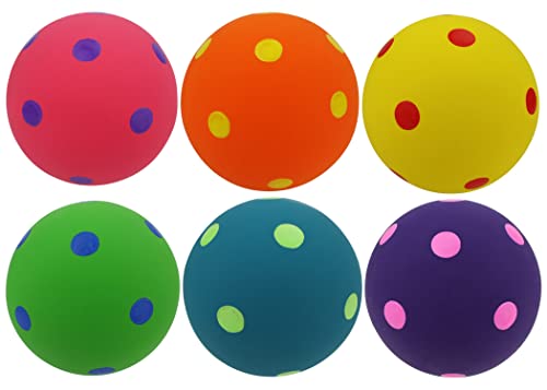 Multipet Polka Dot Balls, 4 in Dog Toy, view 2