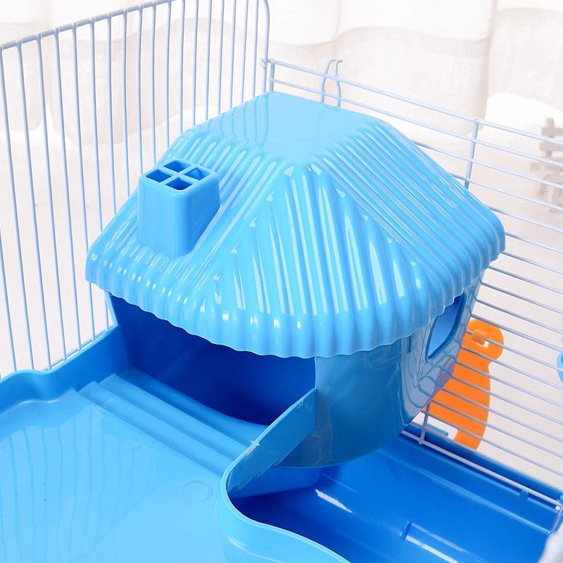 Three - Storey Hamster Haven - Multi - Level Luxury Cage for Hamsters & Small Pets - Pets Perfect