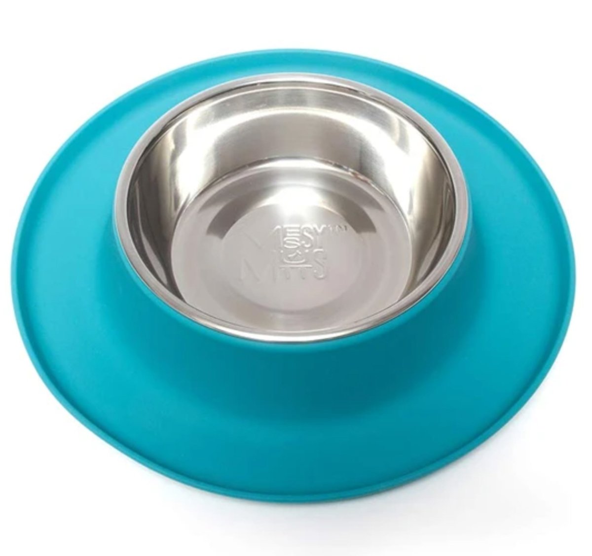 Messy Mutts Dog Feeder Blue 1.5 Cup - Pets Perfect