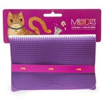 Messy Mutts Cat Litter Mat Purple - Pets Perfect