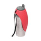 Messy Mutts Dog Travel Water Bottle Bowl Red - Pets Perfect