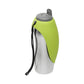Messy Mutts Dog Travel Water Bottle Bowl Green - Pets Perfect