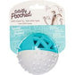 Messy Mutts Totally Dog Catch N Squeak Ball Grey Teal - Pets Perfect