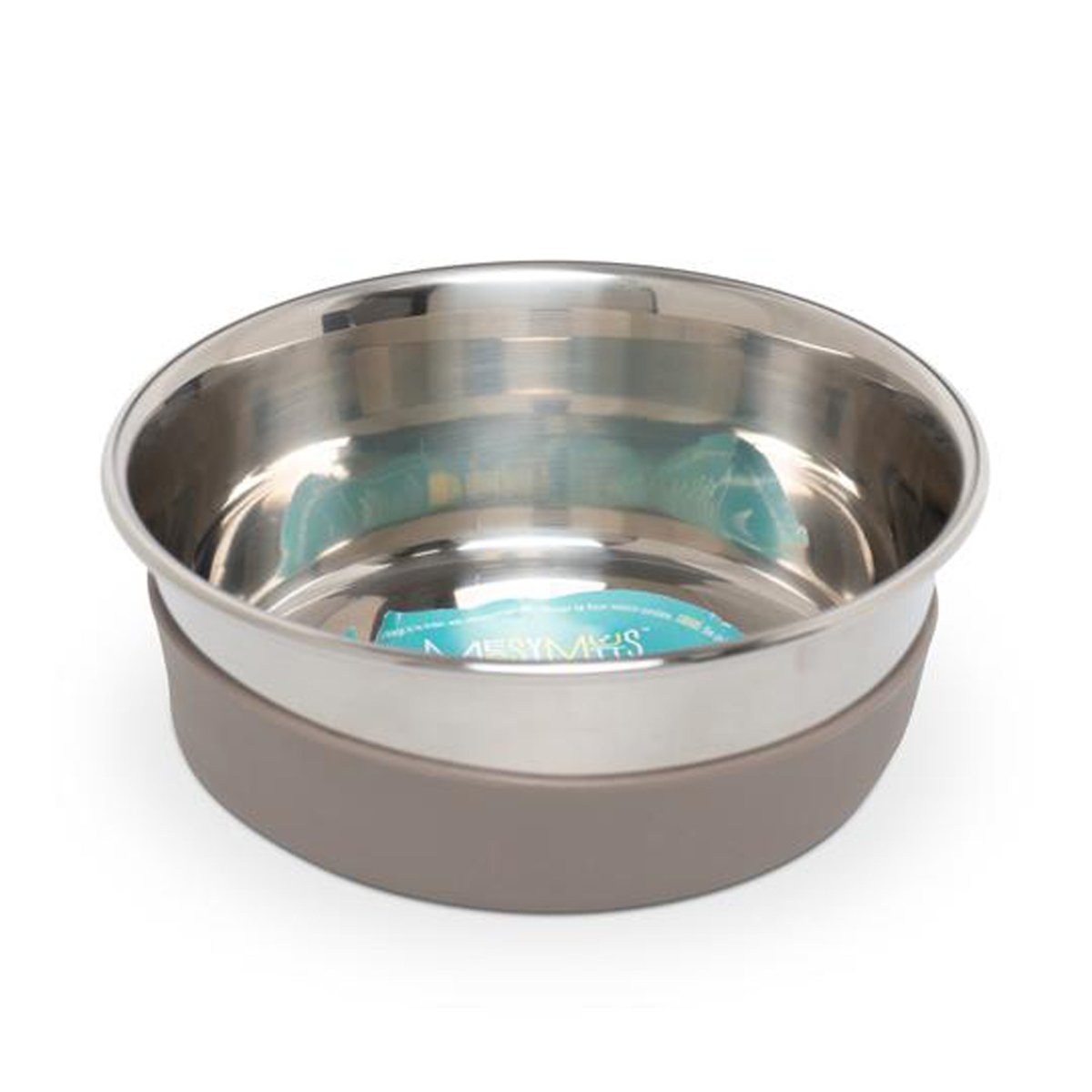 Messy Mutts Dog Bowl Stainless Steel Nonslip Bottom Small - Pets Perfect