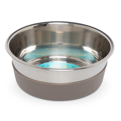Messy Mutts Dog Cat Food Scoop 1 Cup Grey