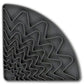 Messy Mutts Dog Licking Mat Triangle Grey - Pets Perfect