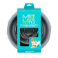 Messy Mutts Dog Slow Feeder Speckled Grey 3 Cup - Pets Perfect
