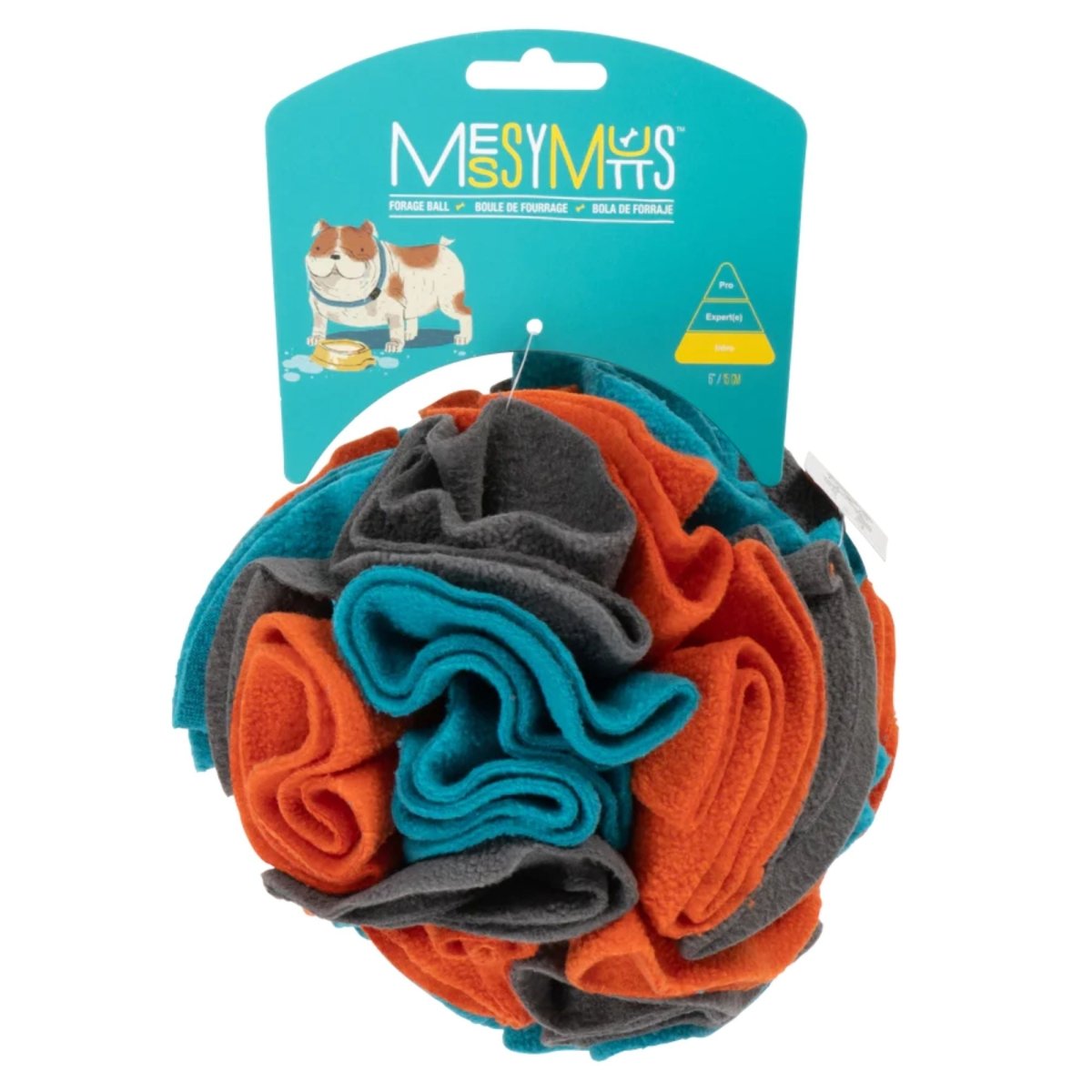 Messy Mutts Dog Forage Ball Large - Pets Perfect