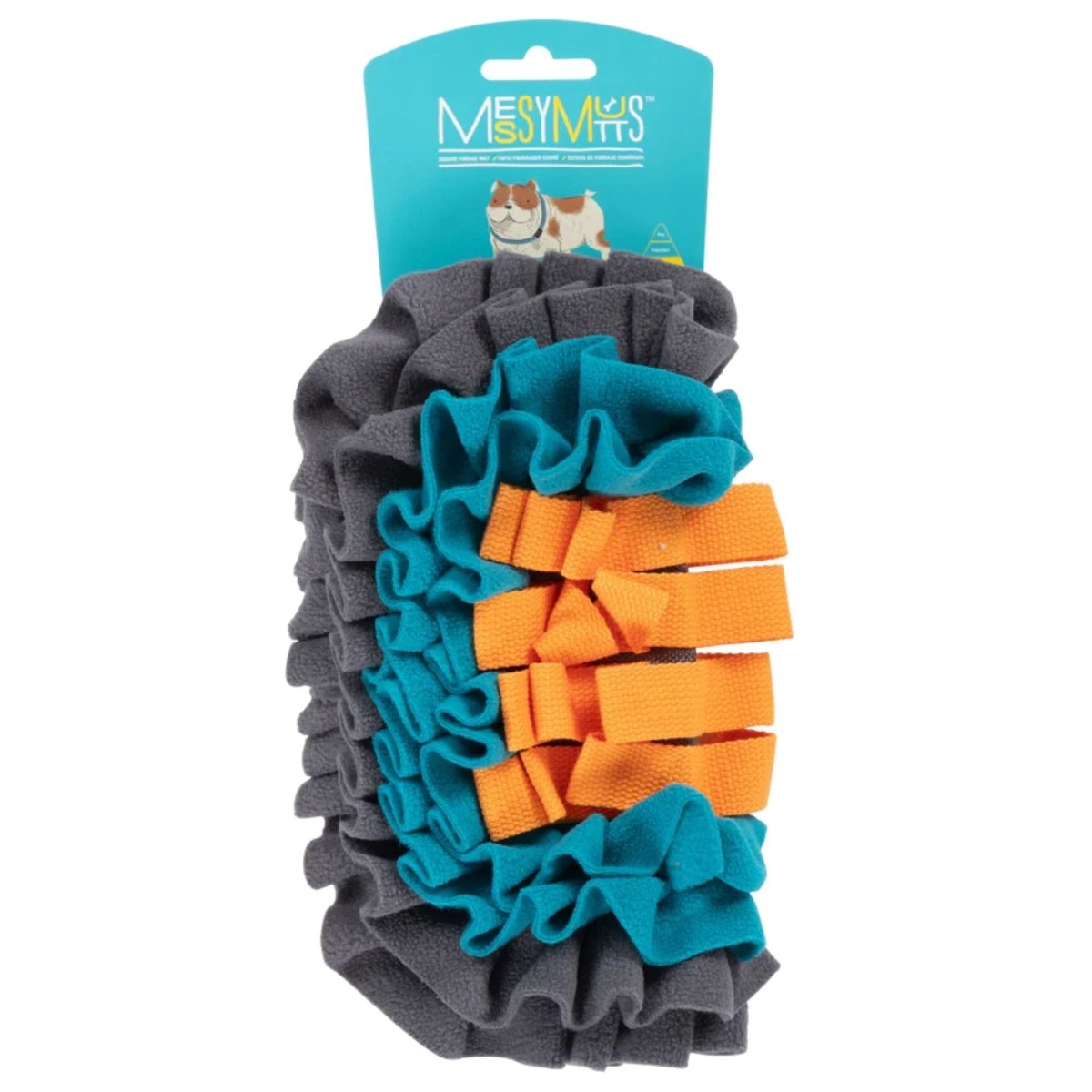 Messy Mutts Dog Square Forage Mat Small - Pets Perfect
