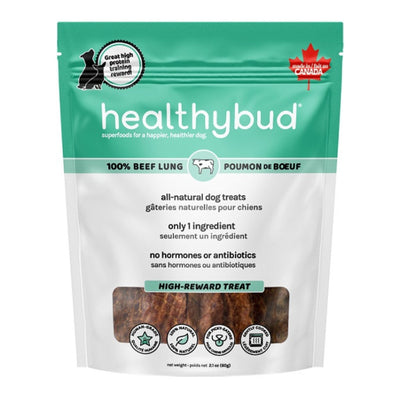 Healthy Bud Dog 2.1oz. Beef Lung