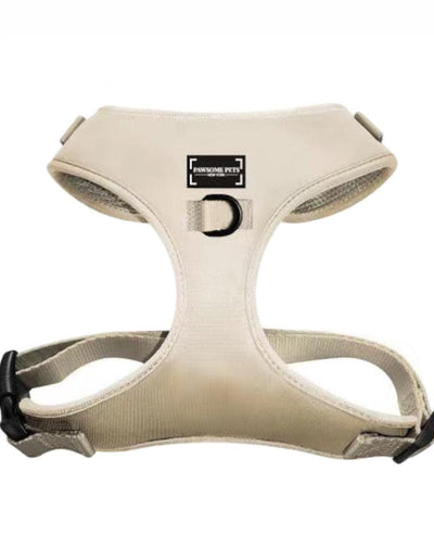 Adjustable Silk Dog Harness, Gold